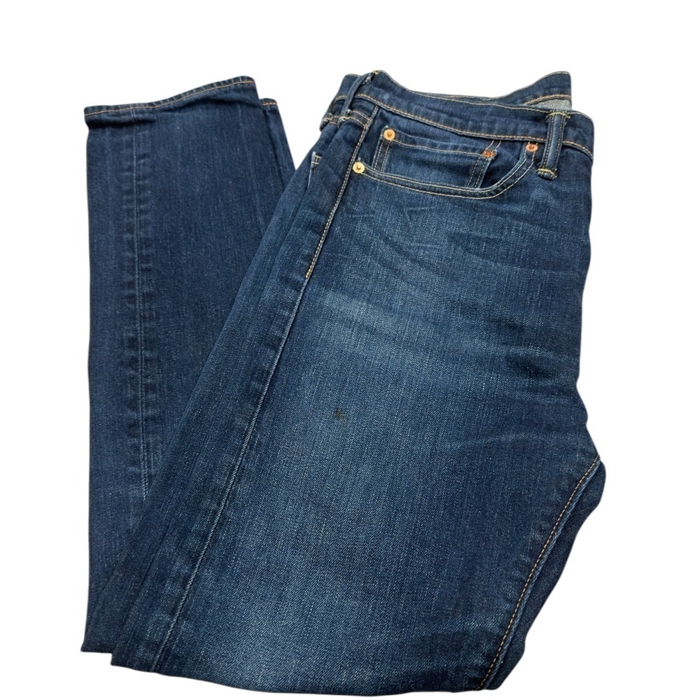 Levi's Men's Dark Blue Straight leg Denim Size 34 X 30 510’s Casual Stylish